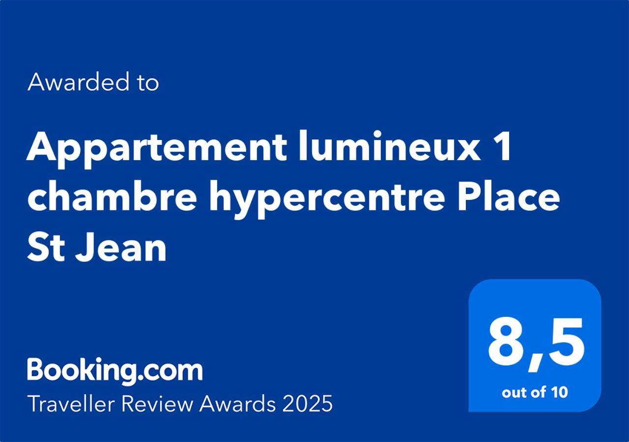Appartement Lumineux 1 Chambre Hypercentre Place St Jean Valence  Exterior photo